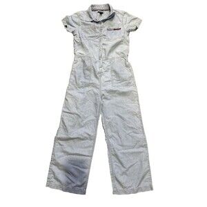 Tommy Hilfiger Girls Union Suit Size 12/14 Light Chambray